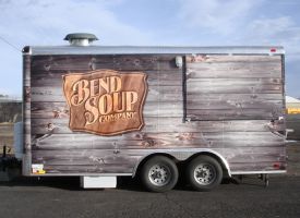 Bend Soup Company Trailer wrap