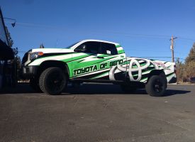 Toyota of Bend Full Truck Wrap